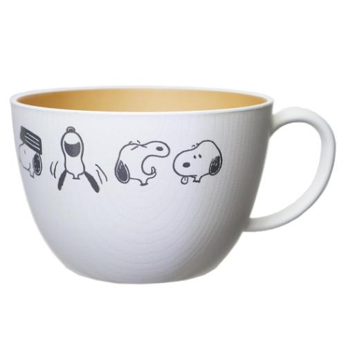 マグカップ スープカップ A LIFE WITH PEANUTS スヌーピー ピーナッツ カミオジャパン 割れにくい食器 日本製 キャラクター
