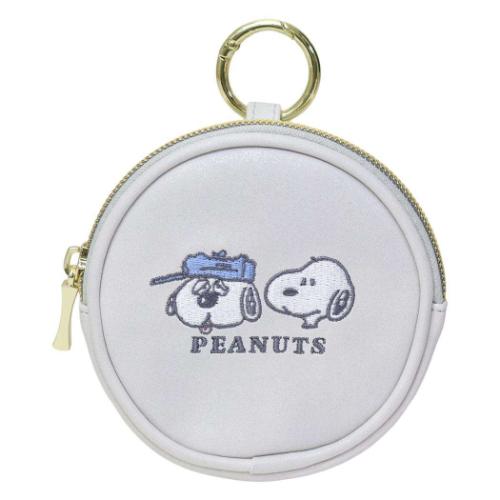 スヌーピー グッズ ミニポーチ ピーナッツ キャラクター サークルミニポーチ