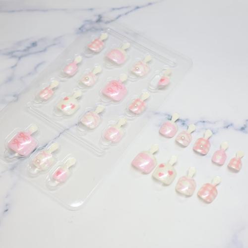 キッズコスメ angelic meu キッズネイルチップ カミオジャパン 付け爪 未就学児