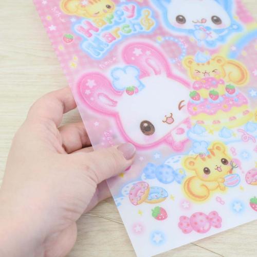 したじき 下敷き B5 Happy March 平成ファンシー カミオジャパン 新