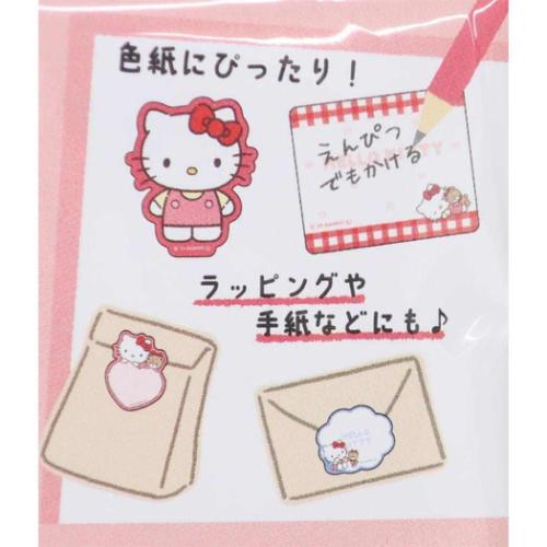 ハローキティ グッズ メッセージシール サンリオ キャラクター かける