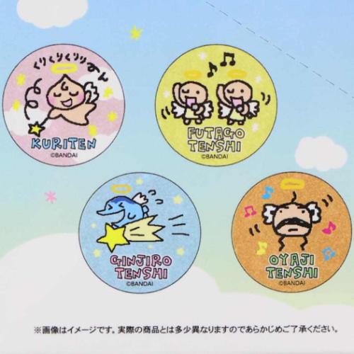 カンバッジ たまごっち トレーディンググリッター缶バッジ 全8種の内