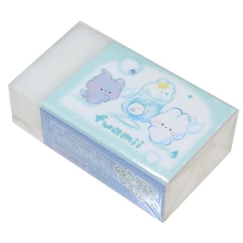 消しゴム まとまるくん消しゴム ケシゴム ふあみい カミオジャパン 新学期準備文具 小学生 中学生