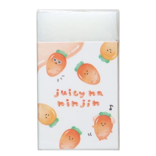 まとまるくん消しゴム ケシゴム ジューシーなにんじん 消しゴム カミオジャパン にんじん グッズ