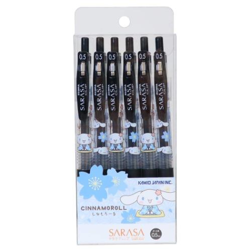 �V�i�����[�� SARASA�{�[���y�� 0.5mm 6�{�Z�b�g �{�[���y�� ���� �T�����I �L�����N�^�[ ����