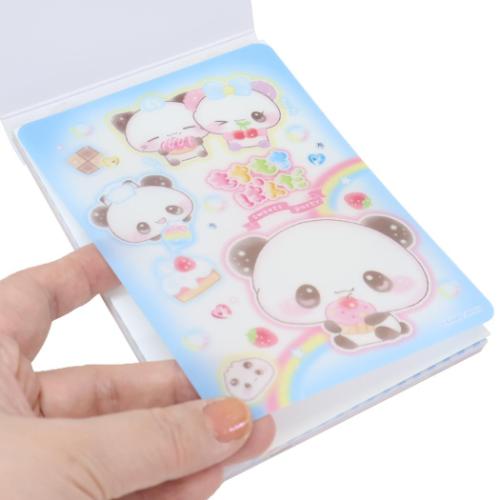 もちもちぱんだ グッズ メモ帳 キャラクター 下じき付きメモ