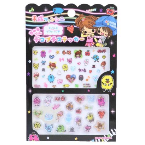 平成ファンシー ネイルシール ちゅるりんデコプチステッカー 平成MIX2