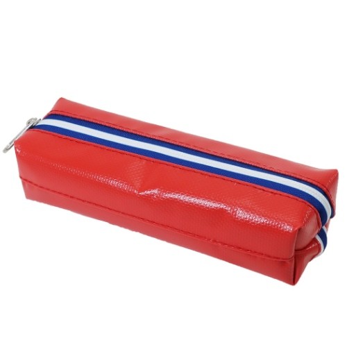 機能性 筆箱 2ルーム ペンケース ターポリン グッズ 無地【セール