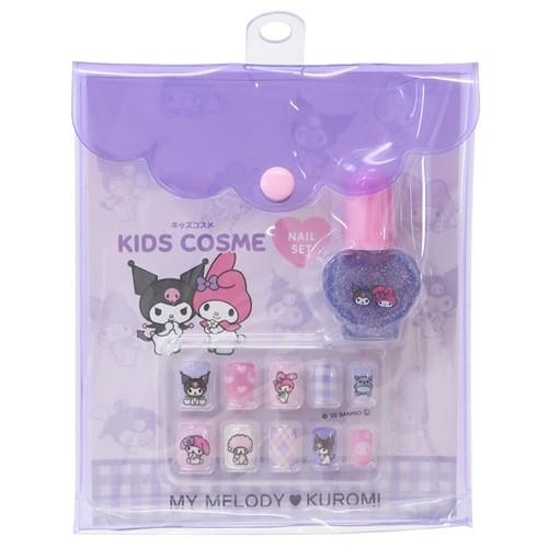 ネイル ネイルチップセット マイメロディ クロミ キッズコスメ サンリオ カミオジャパン サービス ネイル ネイルチップセット マイメロディ クロミ キッズコスメ サンリオ カミオジャパン サービス