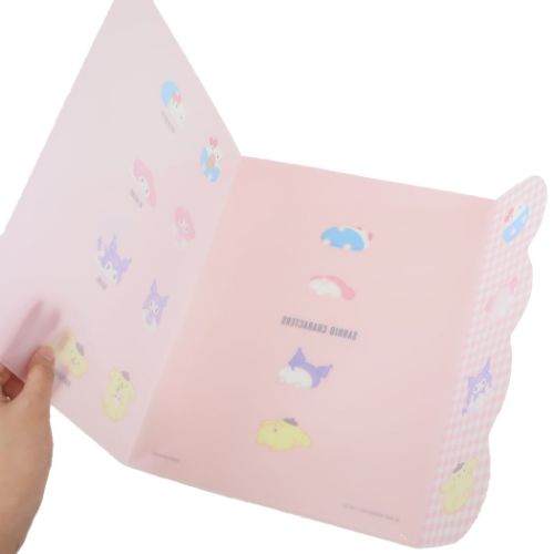 サンリオおすそ分けファイル♡両面シャカシャカ♡ダイカット尽くし増量 サンリオおすそ分けファイル♡両面シャカシャカ♡ダイカット