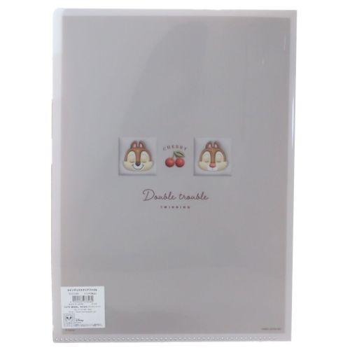 チップ＆デール グッズ ポケットファイル ディズニー