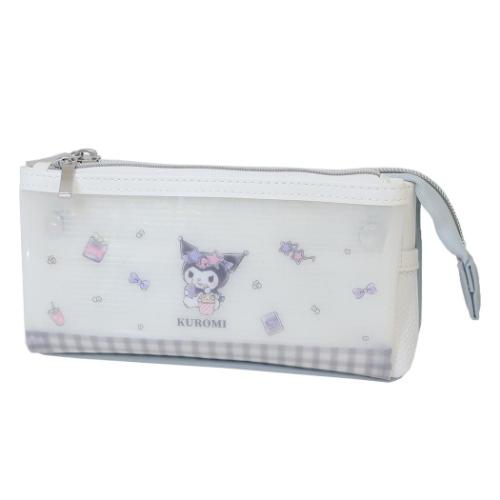 カミオジャパン ペンポーチ サンカクフラップペンケース クロミ