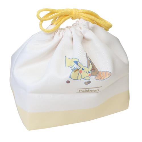 ポケットモンスター お弁当きんちゃくポーチ ポケモン ランチ巾着 キャラクター もぐっとタイム 新入学 カミオジャパン