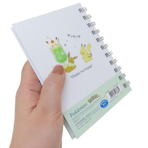 A6 Wリングノート リングノート ポケットモンスター おやつじかん