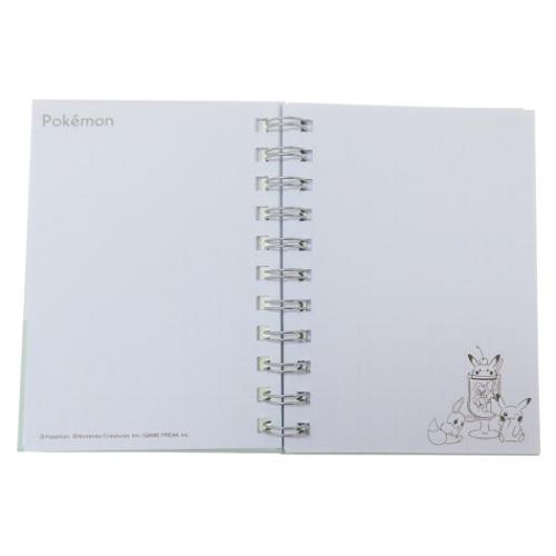 A6 Wリングノート リングノート ポケットモンスター おやつじかん