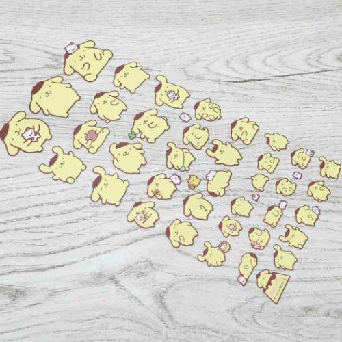 ポムポムプリン　シール Amazon.co.jp: ポムポムプリン[シール]4サイズステッカー/14641