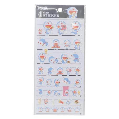 ドラえもん 4サイズステッカー 4SIZE STICKER 藤子F不二雄 シールシート アニメキャラクター ひみつ道具｜cinemacollection