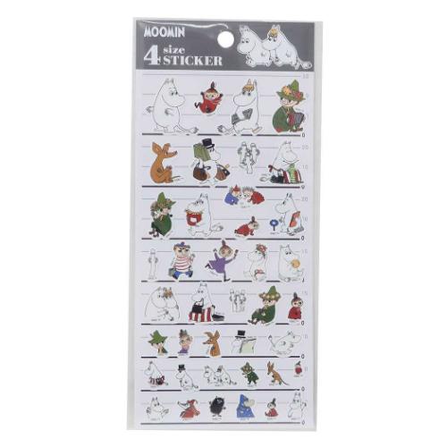 Amazon.co.jp: ムーミン[シールシート]4サイズステッカー 4SIZE