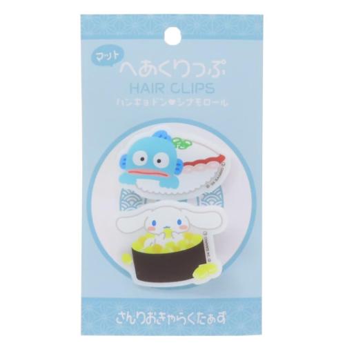 マットヘアクリップ ヘアアクセ サンリオ ハンギョドン