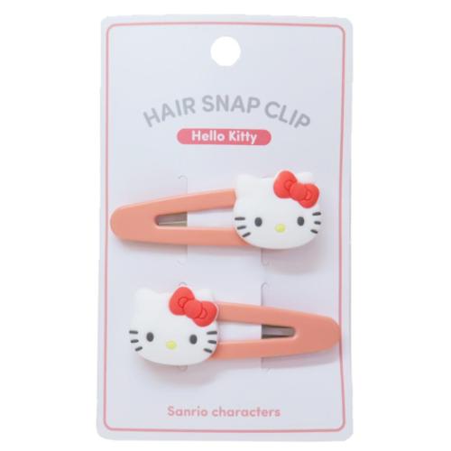 ヘアアクセ ヘアスナップクリップ ハローキティ カミオジャパン