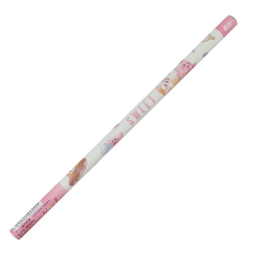 星のカービィ グッズ えんぴつ キャラクター マット軸赤鉛筆 everyone sweets