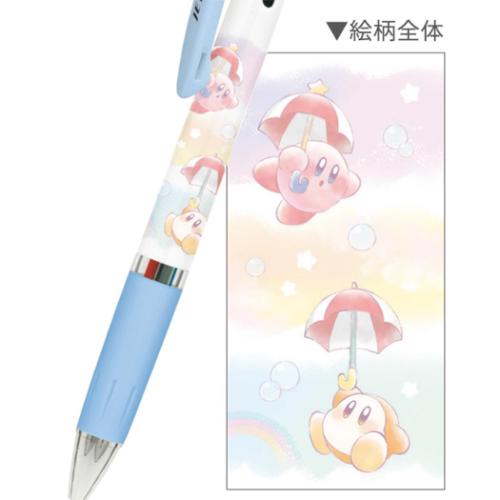 星のカービィ キャラクター 黒赤青3色ボールペン ジェットストリーム3