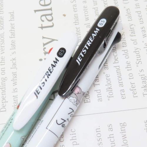 トムとジェリー グッズ 黒赤青3色ボールペン ワーナーブラザース