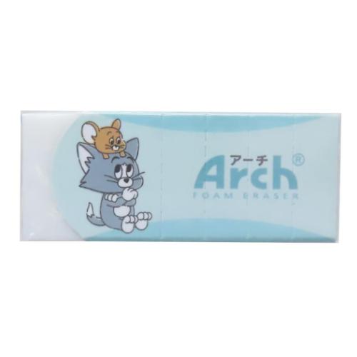 arch トムとジェリー セット TOM and JERRY | Arch smile crew mid. socks【white/brown