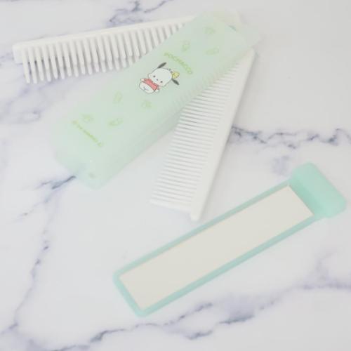 ポチャッコ グッズ ヘアブラシ サンリオ キャラクター 折りたたみブラシ＆コーム