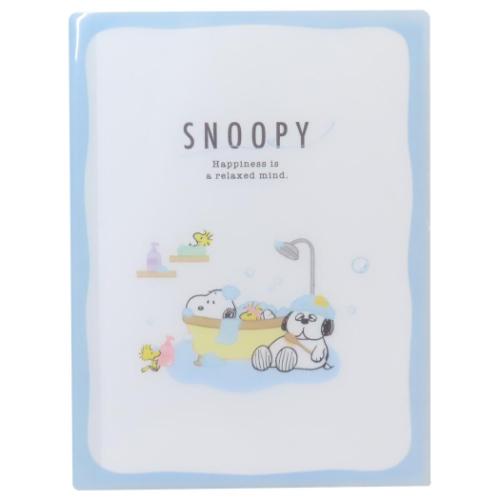 PEANUTS スヌーピー 10ポケットクリアファイル ポケットファイル