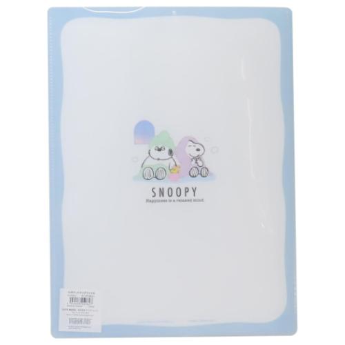 PEANUTS スヌーピー 10ポケットクリアファイル ポケットファイル