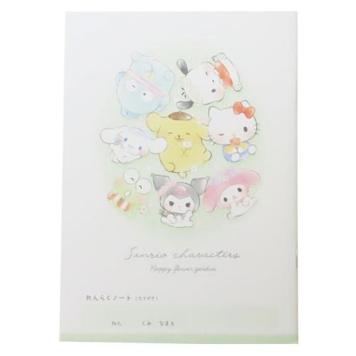 連絡帳 A5れんらくノート サンリオキャラクターズ ゆるっと