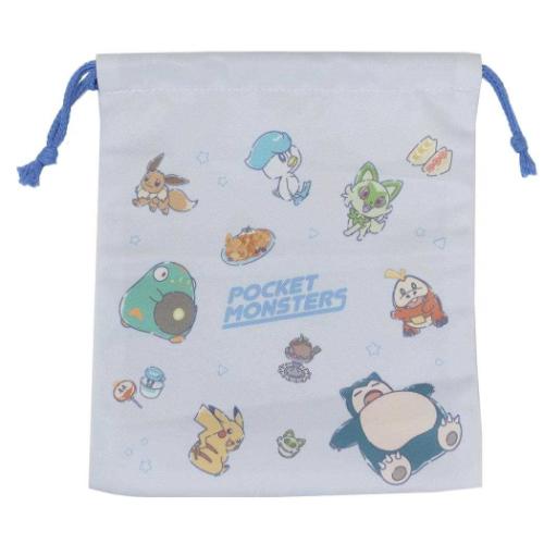 ポケットモンスター マチ付き巾着 きんちゃくポーチ ポケモン 巾着袋 キャラクター ENJOY SWEETS