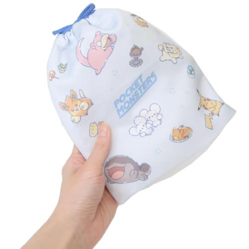 ポケットモンスター マチ付き巾着 きんちゃくポーチ ポケモン 巾着袋 キャラクター ENJOY SWEETS