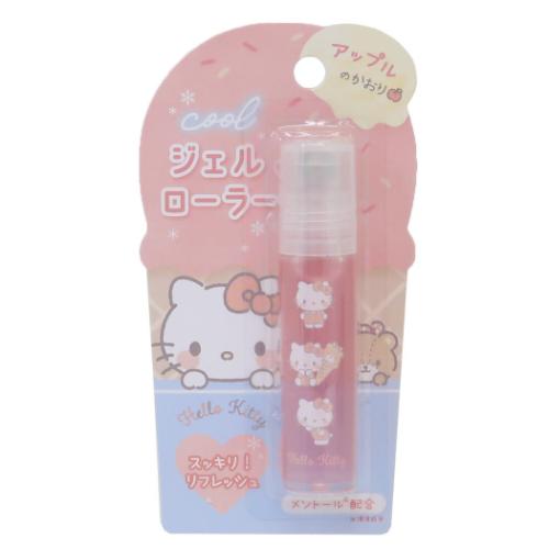 ハローキティ グッズ コスメ雑貨 キャラクター COOLジェルローラー アップルの香り