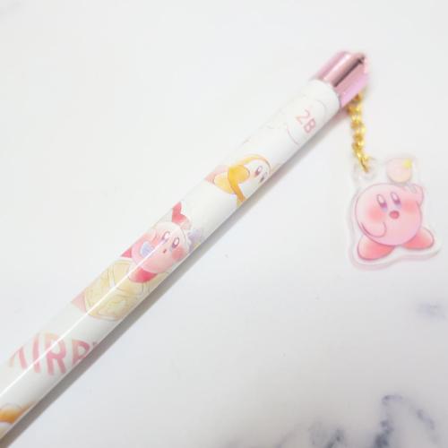 鉛筆 アクリルチャーム鉛筆2B 星のカービィ PUPUPU RAINY DAY カミオ