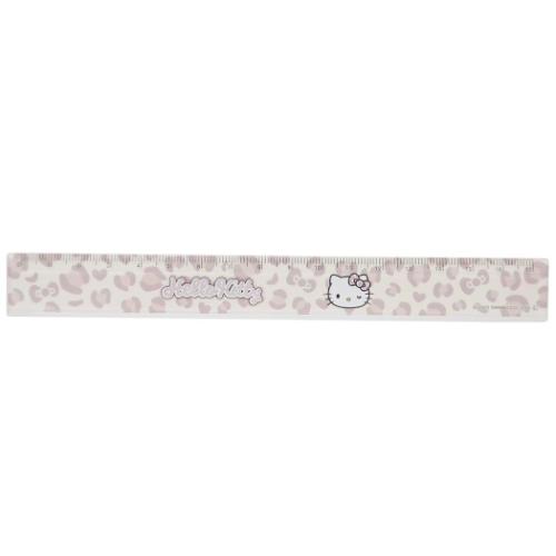 ハローキティ ものさし スリム17cm定規 ギャルキティ ブラウン サンリオ カミオジャパン
