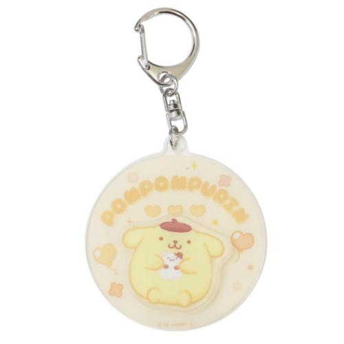 キーリング スピニングキーホルダー ポムポムプリン サンリオ カミオ