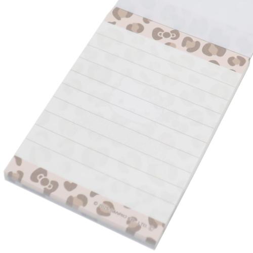 メモ帳 ミニミニメモ ハローキティ サンリオ ギャルキティ ブラウン