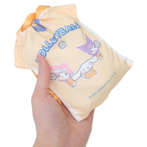 巾着袋 ユニフォーム巾着 きんちゃくポーチ サンリオ サンリオキャラクターズ バレーボール部 サンリオ部活 カミオジャパン