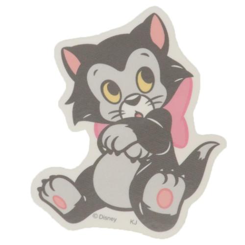 ピノキオ ダイカットシール ミニデコステッカー フィガロ ディズニーネコの日 ディズニー カミオジャパン
