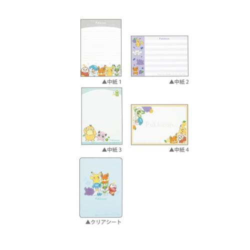 ポケットモンスター グッズ メモ帳 ポケモン キャラクター クリア