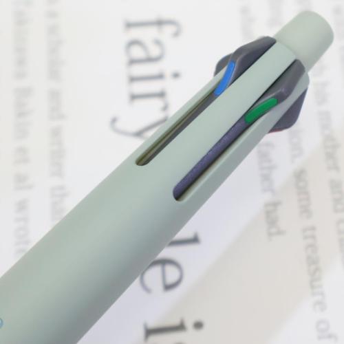 シャープペン＆黒赤青緑4色ボールペン ジェットストリーム Lite touch ink 4＆1 0.5mm シナモロール サンリオ カミオジャパン 三菱鉛筆 リフィル交換可能
