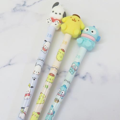 ハンギョドン グッズ えんぴつ キャラクター でかマスコット鉛筆2B
