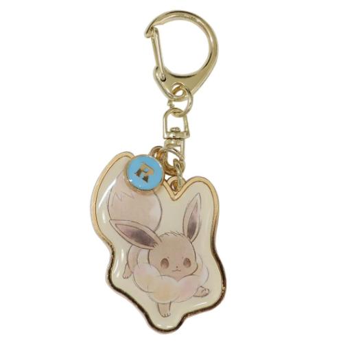 ポケットモンスター イニシャルキーホルダー キーリング R イーブイ