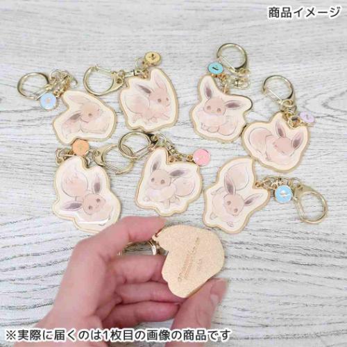 ポケットモンスター イニシャルキーホルダー キーリング R イーブイ