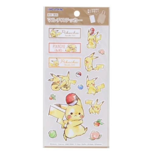 ポケットモンスター キャラクター シールシート マルチステッカー
