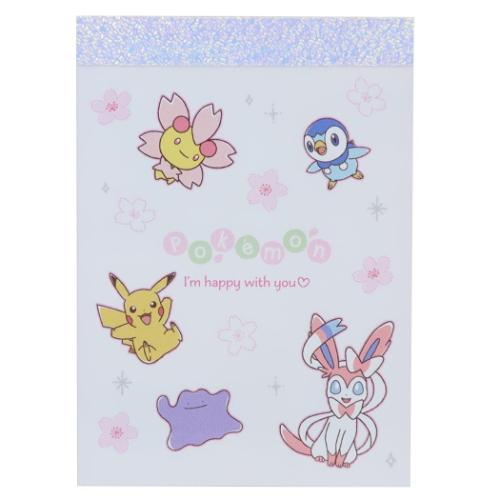 ポケットモンスター キャラクター メモ帳 ミニメモ サクラチラシ ポケモン
