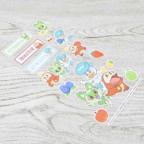 ポケットモンスター キャラクター シールシート マルチステッカー