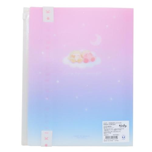 星のカービィ ロゴテープ付き6ポケットクリアファイル A4 ポケット